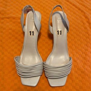 H Halston Sling Back Strappy Heel Sandals size 11